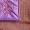 Purple with Brown lining Crate Pad